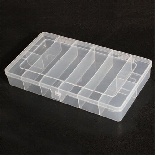 8 Grids Large Sundries Assort Collect Bin Box Components Organizer Storage Plastic Box Collection Boxes For Jewelry Container