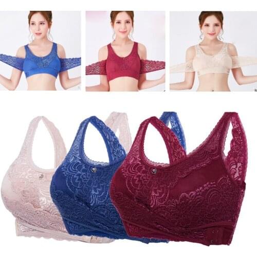 LELINTA Woman Bra French Style Bralette Seamless Lace Bra Wireless Thin Underwear Sexy Lingerie Soft Push Up Bras for Female