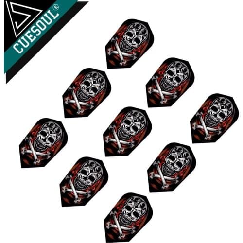 CUESOUL 18pcs 3 Colors Professional Dart Flights For Soft Tip Darts Flights And Steel Tip Darts B4101