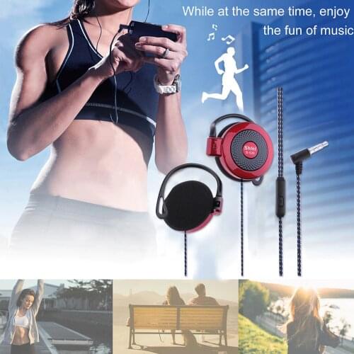 For Shini S-520 3.5mm Stereo Mp4 Ear-Hook Game Sports Leisure Mobile Phone Universal Ear Hook Headsets Wire Sports Earphones