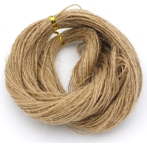 10 Meter 4 Sizes Jute Twine Rope Cotton Cord Decorative Handmade Accessory Hemp Rope Bakers for Diy Jewelry Making