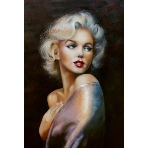 100% Hand-painted Oil painting 28x20 inches available 7 year itch some like it hot