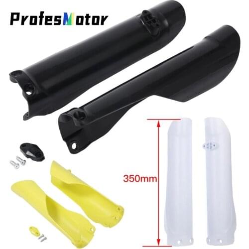 Motocross Fork Guards Plastic Frame Protection Cover Front Fork Protector Covers For SX SXF XC-W EXC-F Husqvarna 2016-2018