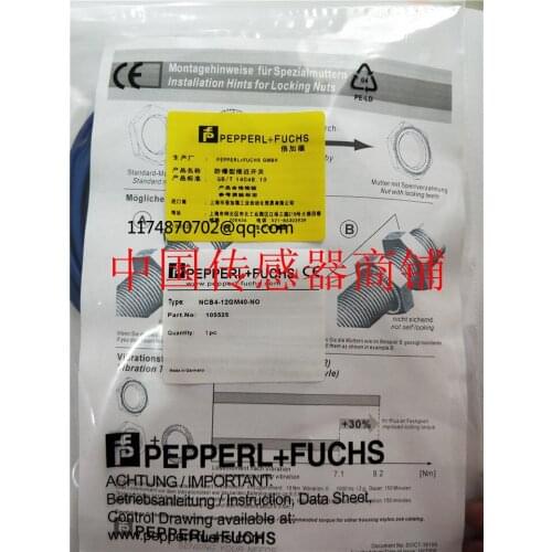 NCB4-12GM40-NO sensor proximity switch New And Original