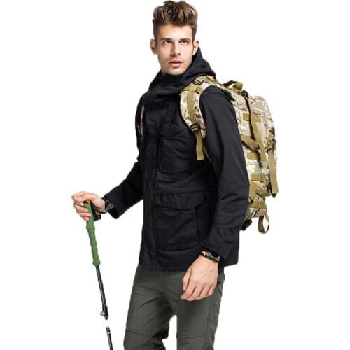 New Tactical US Army Clothes Waterproof Mens Windbreaker Military Field Jackets Hoodie Field Jacket Outwear 5 colors