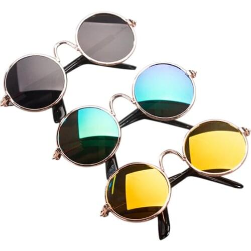 Fashion Dog Cat Pet Glasses For Puppy Eye-wear Dog Kitty Sunglasses Photos Props Accessories Pet Supplies Cat Glasses S size