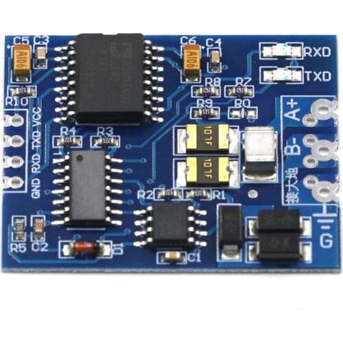 S485 to TTL Module TTL to RS485 Signal Converter 3V 5.5V Isolated Single Chip Serial Port UART Industrial Grade Module