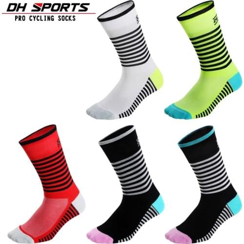 DH SPORTS Bicycle Socks Breathable Autumn Winter MTB Bike Riding Socks Men Women Outdoor Sports Climbing Running Cycling Socks