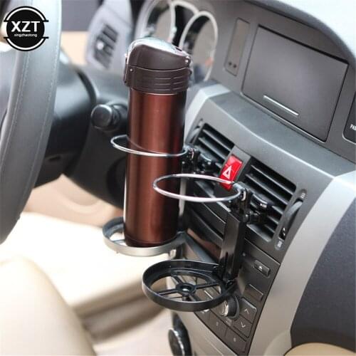 Universal Folding Cup Holder Auto Car Air-Outlet Drink Holder with Fan Car Beverage Bottle Cup Car Frame for Truck Van Drink