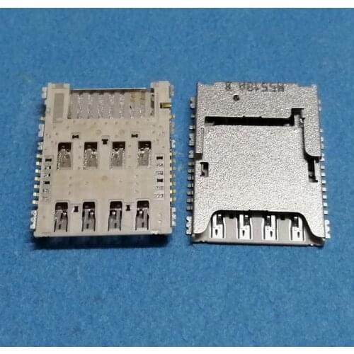 1Pcs Reader Sim Card Socket For Samsung G355H S5 G900 G355 G7200 G900F J100 J1 G530 G530F G531 G531H Slot Tray Holder Connector