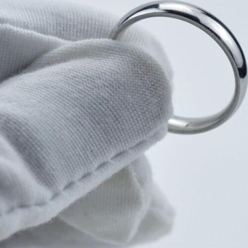 2020Classic Fashion Jewelry Glossy Mirror Stainless Steel Ring 4mm Wide Round ArcWedding Rings for Men Women Gift Accesories