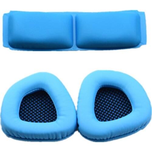 2021 New Earpad Ear Pad Earphone Soft Foam Cushion Headband Cover Head Band Replacement for SADES A60 Headphones