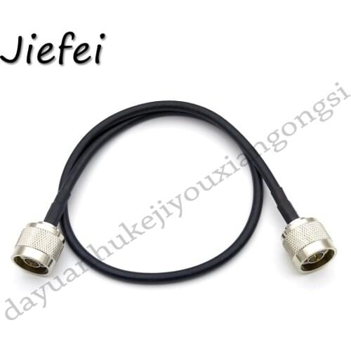 5-20pcs 30cm 50cm 100cm N Type Male Jack to N male Plug RF Coaxial Pigtail Cable RG58 for Wireless Router
