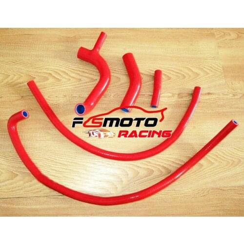 RED 5PCS Silicone Radiator Heater Hose For Austin Rover Mini Clubman / Cooper GT 850/998/1098 1959-1990 1960 1989 1988