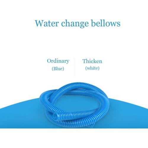 Electric washing sand machine accessories Increasing the drain Fish tank aquarium water in pipe tube bellows