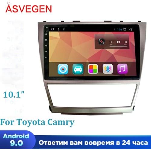 Asvegen 10.2'' For Toyota Camry 40 2006-2011 Android 7.1 Car Radio GPS Navigation Stereo Headunit WIFI 4G Multimedia DVD Player