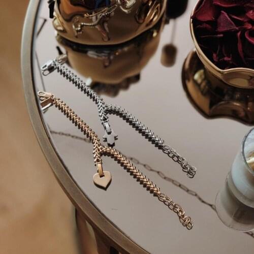 GULCE DERELI, HEART/STAR/HAMSA CHARM INFINITY CHAIN BRACELETS, GIFT BOX, GOLD/SILVER PLATED