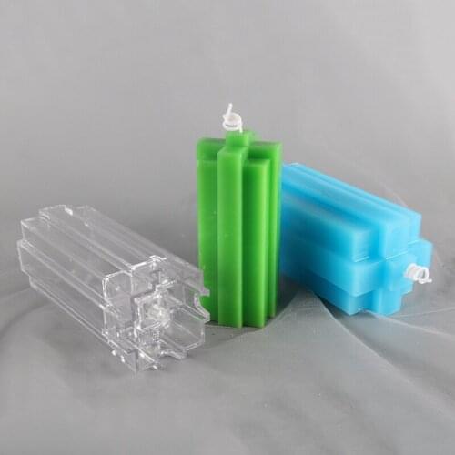 DIY handmade resin mold 6*6cm pc decorative plastic mold candle form diy soap mold lz70a