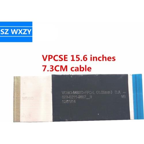 For Sony VPCSE 15.6 IncheS Series Flex Cable MB To MSSD Either VOBO-MSSD-FFC-L 073-0211-9857_B 50 PIN 7.3CM Cable