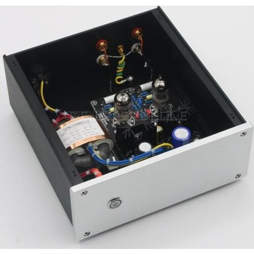 Finished 12AX7 Tube Moving Magnet MM RIAA Turntables Phono Amplifier Based on SHURE M65 Circuit