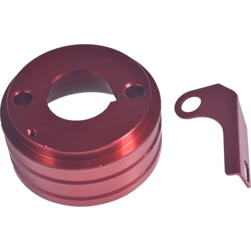 Red Air Filter Go Kart Adapter Interface For 6.5HP Honda Clone GX200 GX160 Mini Bike Engine