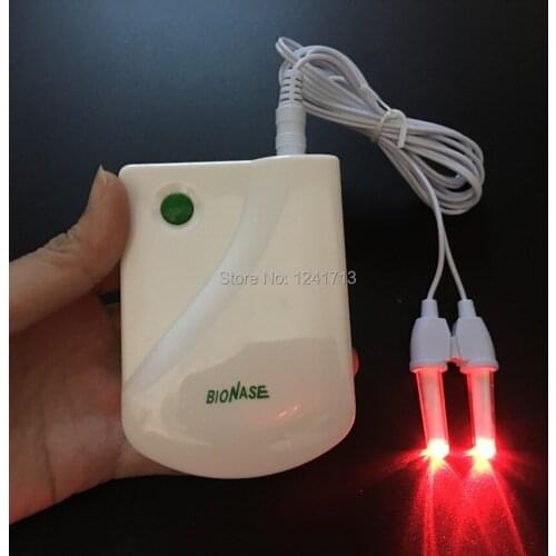 Health Care BioNase Rhinitis Sinusitis Nose Therapy Massage Device Cure Hay Fever Low Frequency Pulse Laser Therapentic Masseur