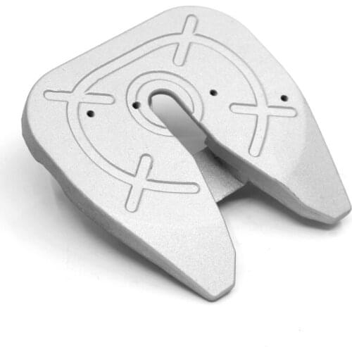 Metal Saddle of grinding simulation disk Plate for 1/14 Tamiya Trucks Tractor DIY Modeling Car Accessories RC Car Parts