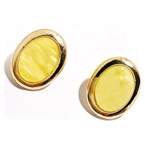 Fashion Acrylic Geometric Colour Patterned Ear Nails Earrings Multi-style Gifts For Girl Earrings Decorative Accessories