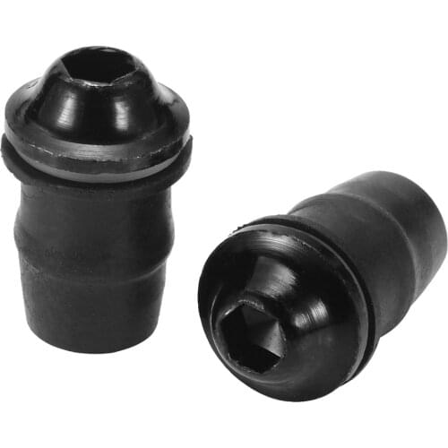 New 10PCS Motorcycle M5 5mm Metric Rubber Wind Screen Fairing Well Nut Wellnut Windshield Screw For Auto Motorbike Off-road