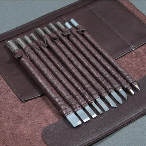 New High Grade Tungsten Steel Engraving Tool Model Sculpture Wood Plaster Stone Carving Pottery Tools Designer Gift Sharp Blade