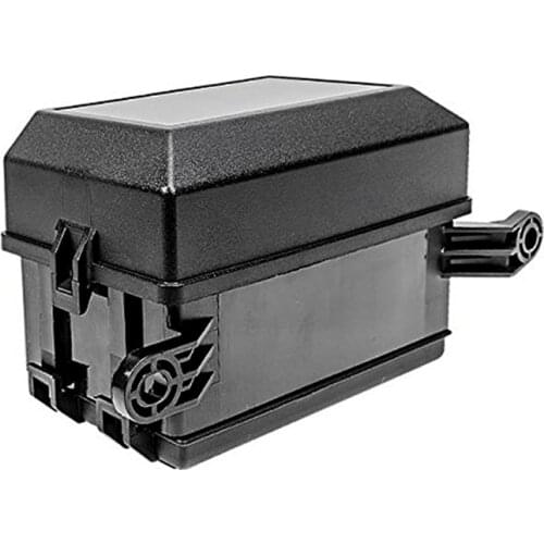 12-Slot Relay Box 6 Relays 6 ATC/ATO Standard Fuses Holder Block with 41pcs Metallic Pins Universal for Automotive Marine Use