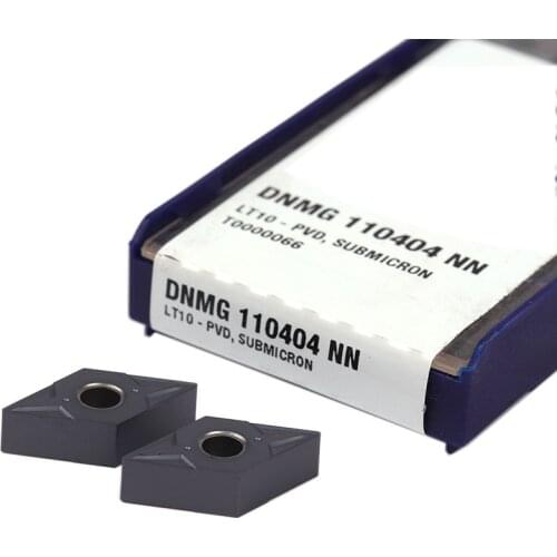 DNMG110404 NN LT10 DNMG110408 NN LT10 External Turning Tools CNC Lathe Tools Carbide Inserts Cutting Tools Wear-Resistant Cutter