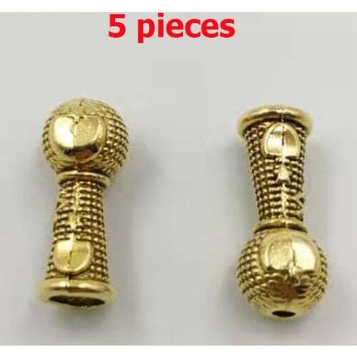Golden Metal fittings tassels cap Making for Tasbih accessories