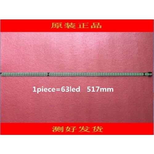 2pcs 517mm LED strip 63leds For LG Skyworth 6916L-1191A 6922L-0029A 47LM6700E 6922L-0071A LC470EUG(PF)(F1) 47E700S 47 inch TV