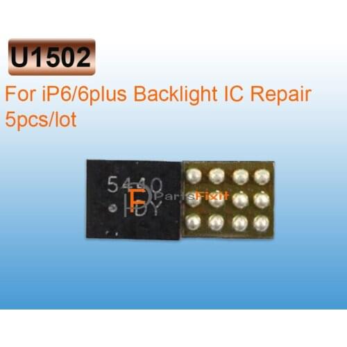 5pcs Backlight IC U1502 12pin for iPhone 6G 6Plus Backlight Control IC 12pin U1502 Replacement 5pcs/lot