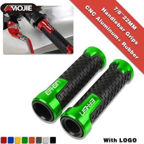 Motorcycle Accessories handlebar grips For Kawasaki ER-6N ER6N ER 6N 2006-2018 2010 2011 2012 2013 2014 2015 Moto handlebar grip