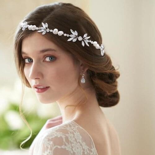 ZMHP132 Luxury Opal Diamond Bridal Tiara Rhinestone Wedding Headband Wedding Hair Jewelry Bridal Hairband Hair Accessory