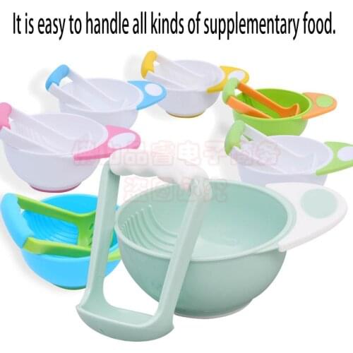 INSTANT BABY FOOD MASHER/BABY FOOD GRINDER WITH BOWL FOR VEGETABLES AND FRUITS