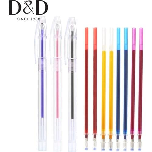 10pcs Water Erasable Pens Fabric Markers Refill Soluble Cross Stitch Tool Pencil Patchwork Needlework Sewing Accessories Tools