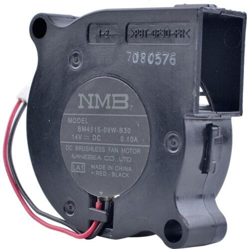 COOLING REVOLUTION BM4515-09W-B30 4.5cm 4515 14V 0.10A Double Ball Bearing Centrifugal Turbine Blower Cooling Fan