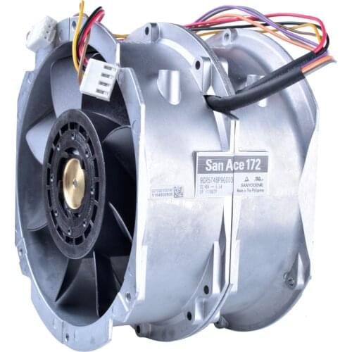 COOLING REVOLUTION 9CR5748P9G003 48V 5.5A 172x150x102 Ball Bearing Dual Motor Dual Invert Fan Super Large Air Volume