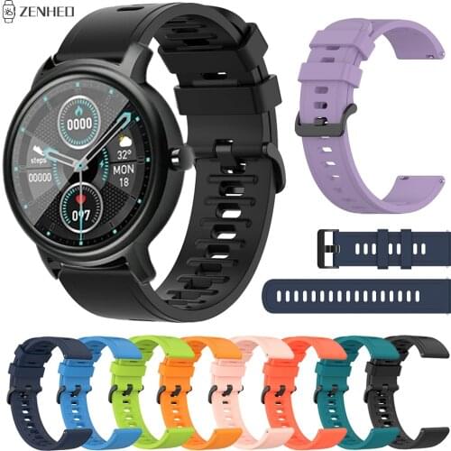 Silicone Watchband Strap for Xiaomi Mibro Air Smart Watch Band for Xiaomi Huami Amazfit GTR 42mm/GTS 2 2e/GTS 2 Mini/Pop Pro