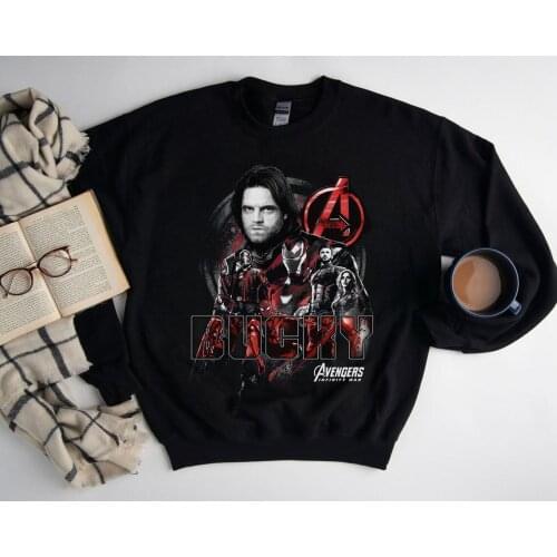 The Falcon and The Winter Soldier Man Sweatshirt Funny Shield Casual Vintage Hoodie Comic Film Mans Movie Characters Sweater