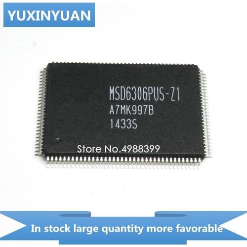 YUXINYUAN 2PCS MSD6306PUS-Z1 MSD6306PUS Z1 MSD 6306PUS QFP128 in stock