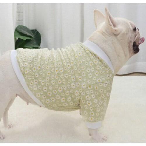 Winter Pug Dog Clothes Cardigan French Bulldog Clothing Coat Outfit Garment Poodle Schnauzer Frenchies Dog Costume Hoodies Shirt