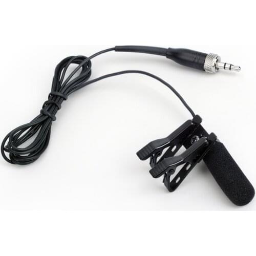 Long Distance Sound-absorbing !! Professional 3.5mm Lapel Mini Condenser Microphone for Sennheiser Wireless Bodypack Screw jack