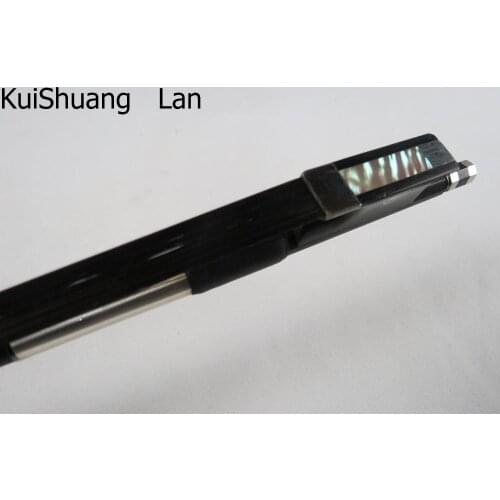 1Pcs strong black Carbon fiber violin bow 4/4,black Horsehair #7410