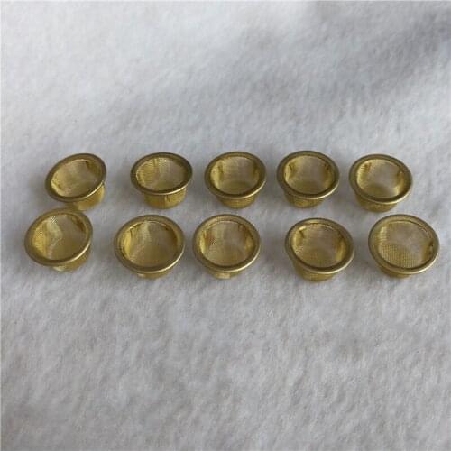 10 pieces Drop Shipping Quartz Crystal Smoking Pipes Wand Metal Filters Accessories Free shipping