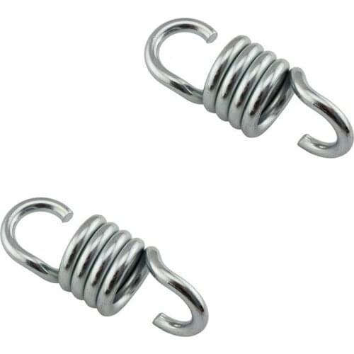 2pcs/pack Heavy Duty Hammock Chair Swing Spring Hooks Hanging Suspension Swivel Hooks Punch Bag Sandbag 7mm 8mm Galvanized Iron