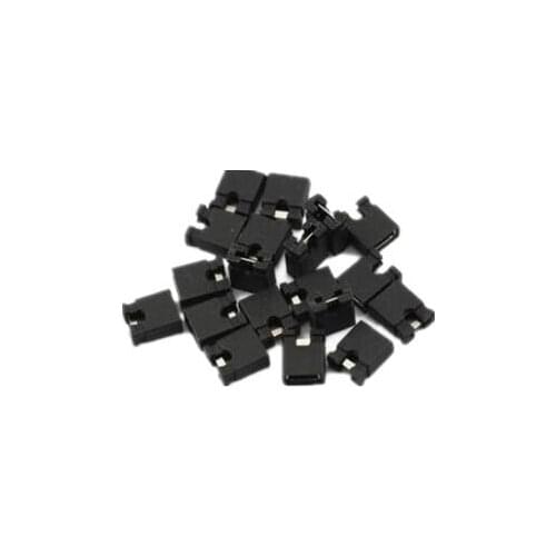 200pcs Mini Micro Jumper cap for 2.54mm Header (shunts) Short Circuit Block Jumper
